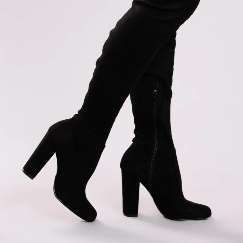 FASHION NOVA PAIGE OVER THE KNEE BOOTS